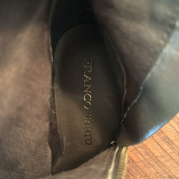 Cute Franco Sarto size 6 suede higher zipper boots. - Picture 10 of 13